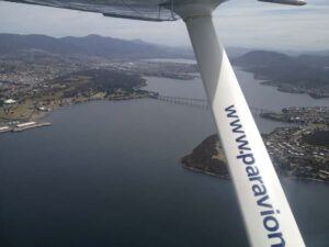 30 Minute Scenic Hobart Plane Flight - Eastern Shore to the Derwent: Your First Big View