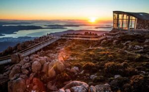 3D Tasmanian Highlights: Hobart, Port Arthur & Bruny Island - Day 1 in Hobart: Mt Wellington, wildlife at Bonorong, Richmond, and a market stop