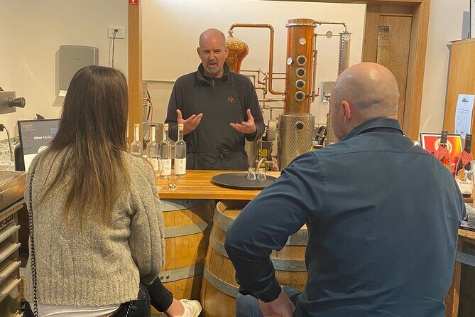 Cambridge Hobart Wine & Spirits Tour- Optional Lunch of Choice - Stop 3: Blackmans Bay Distillery now in Cambridge (rum and gin)