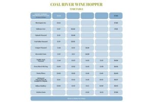 Coal River Wine Hopper - Choosing Your Day: How the Hop-On Hop-Off Schedule Works