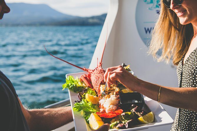 Deep-to-Dish: Tasmanian Seafood Experience - From Franklin Wharf to Bruny Island: the Catamaran Ride