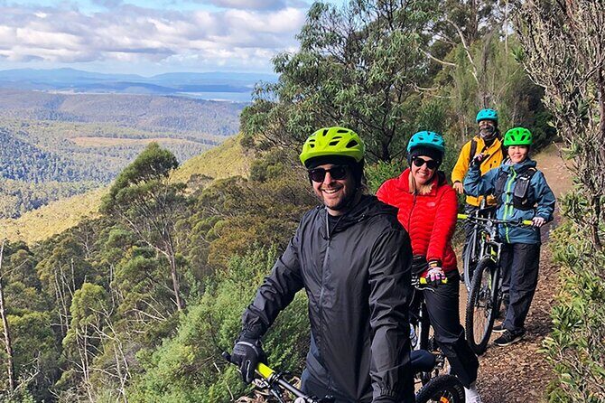 Easy Bike Tour - Mt Wellington Summit Descent & Rainforest Ride - Rainforest ride on compact dirt: the easy downhill many people want