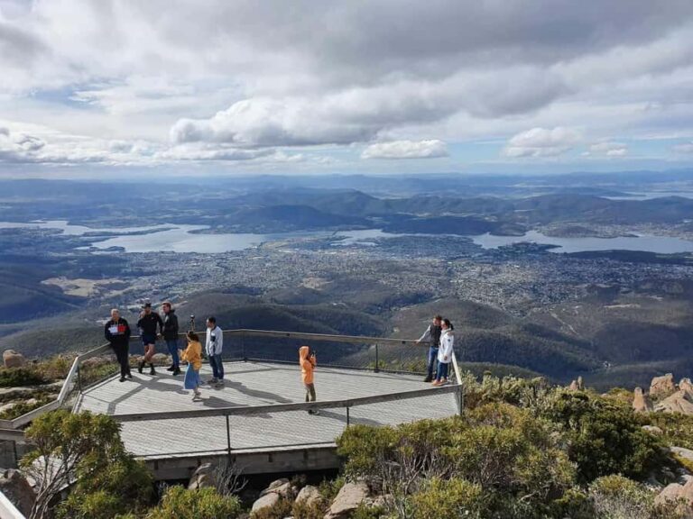 From Hobart: Mt Wellington Pinnacle 2 Hour Small Group Tour - Meeting at 20 Davey Street: Start Point That Keeps Things Simple