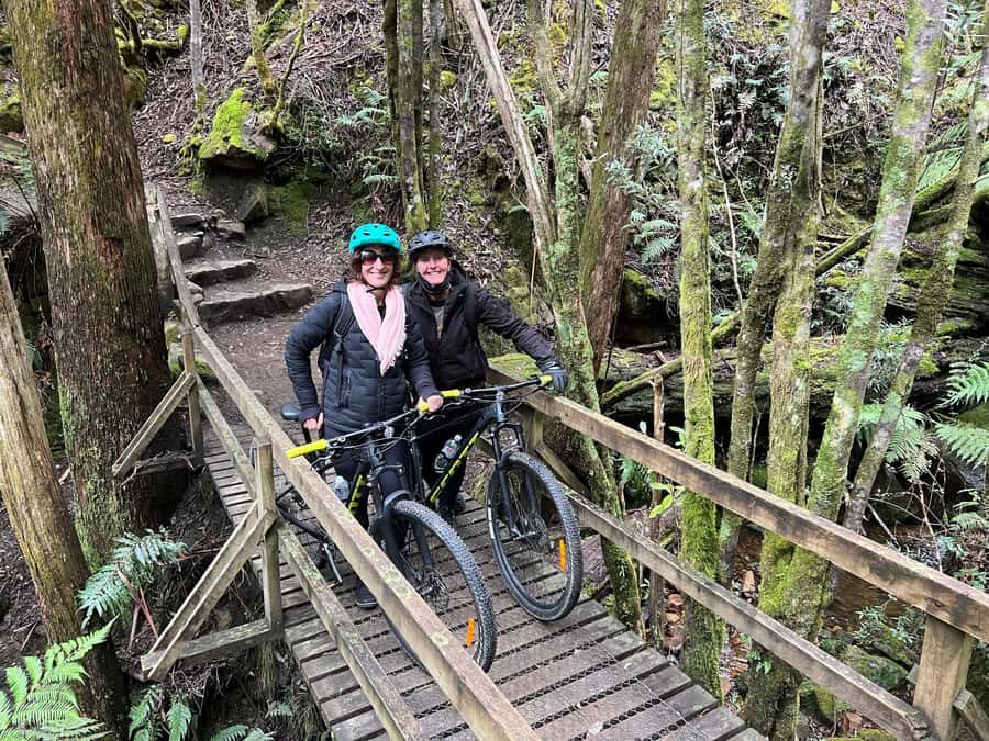 From Hobart: Mt Wellington Summit & Rainforest Bike Tour - The first bike ride: a thrilling, guided descent (6 km)