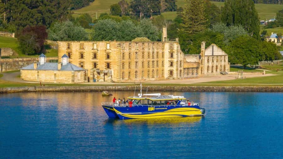 From Hobart: Port Arthur Cape Raoul Wilderness Cruise - Point Puer and Isle of the Dead: history seen in passing