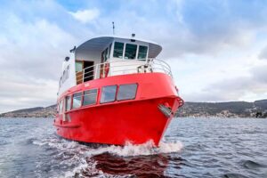 Hobart: Historic Lunch Cruise - The route: how the water view becomes a history lesson