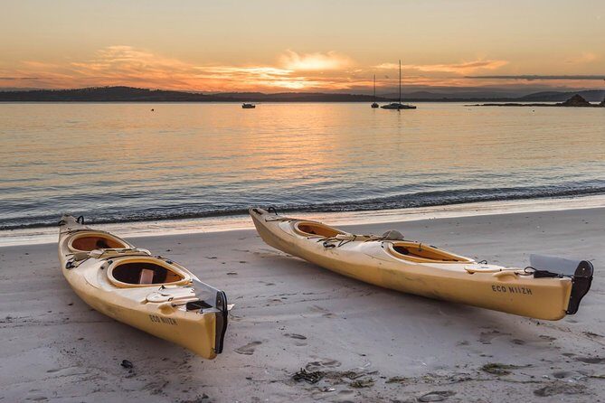 Hobart's Cliffs, Caves and Beaches Kayak Tour - Gear That Keeps You Comfortable: Double Kayaks and Warm Layers
