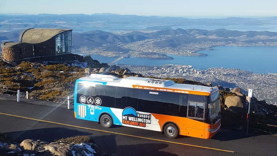 Kunanyi & Mt Wellington Explorer Bus: One-Way Bus Pass - Summit Access: Your 1,270-Meter View Moment