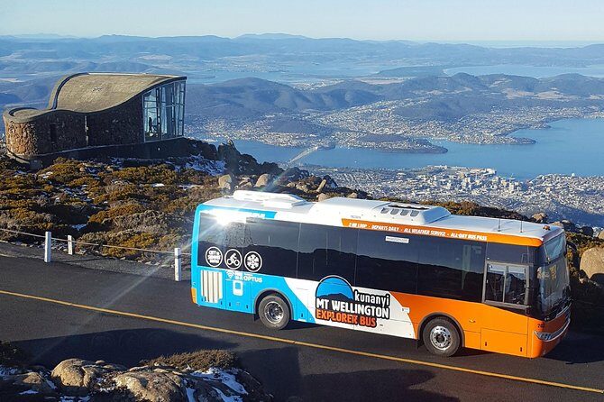 kunanyi/Mt Wellington Explorer Bus - One Way Tour - Your 50 minutes up: what the ride actually gives you