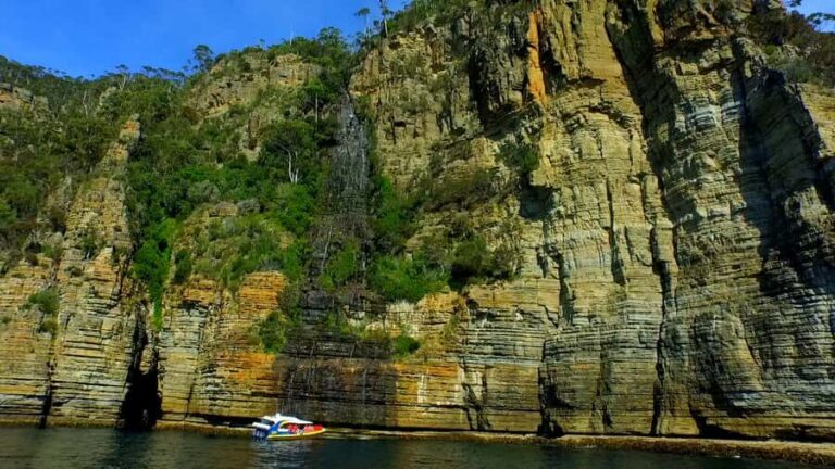 Tasman Peninsula Day Trip with Cruise & Devils from Hobart - Morning tea and the switch to sea time