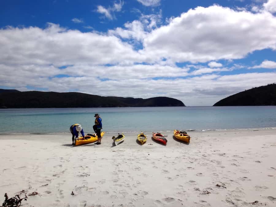 Tasman Peninsula Full-Day Sea Kayak Excursion - Cape Hauy, the Candlestick, and the Totem Pole moment